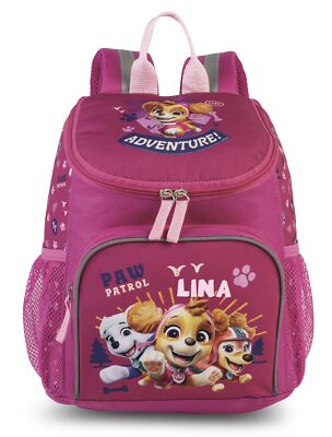 Kindergartenrucksack personalisiert mit Name |  Paw Patrol | Toploader 
