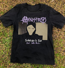 Sabotage Is Sex Ministry Band Music Black Tee Shirt Cotton RM781