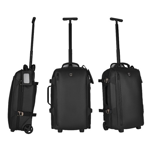 Victorinox Carry on Bag Suit Case VX Touring Travel Black 606602 Wheeled 33L eBay