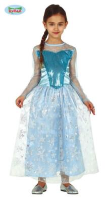 Delle Nevi Vestito Carnevale Di Frozen COSTUME FROZEN ELSA