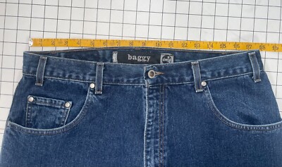 90s Levi’s Silver Tab baggy W30 L32 Men's VTG Levi's SilverTab Baggy Jeans Orange Label Zipper