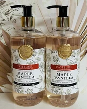 2-Pack Castelbel ~ Maple Vanilla Fragranced Hand Wash 17 fl oz Each