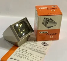 Vintage In-Box Cenei Scoper L1 Battery Operated Up To 5x5cm Slide Viewer Germany