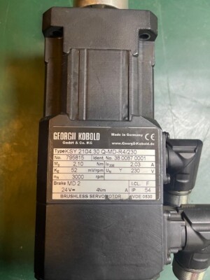 GEORGII KOBOLD MOTOR TYP: KSY 2104 30 Q-MD-R4/230