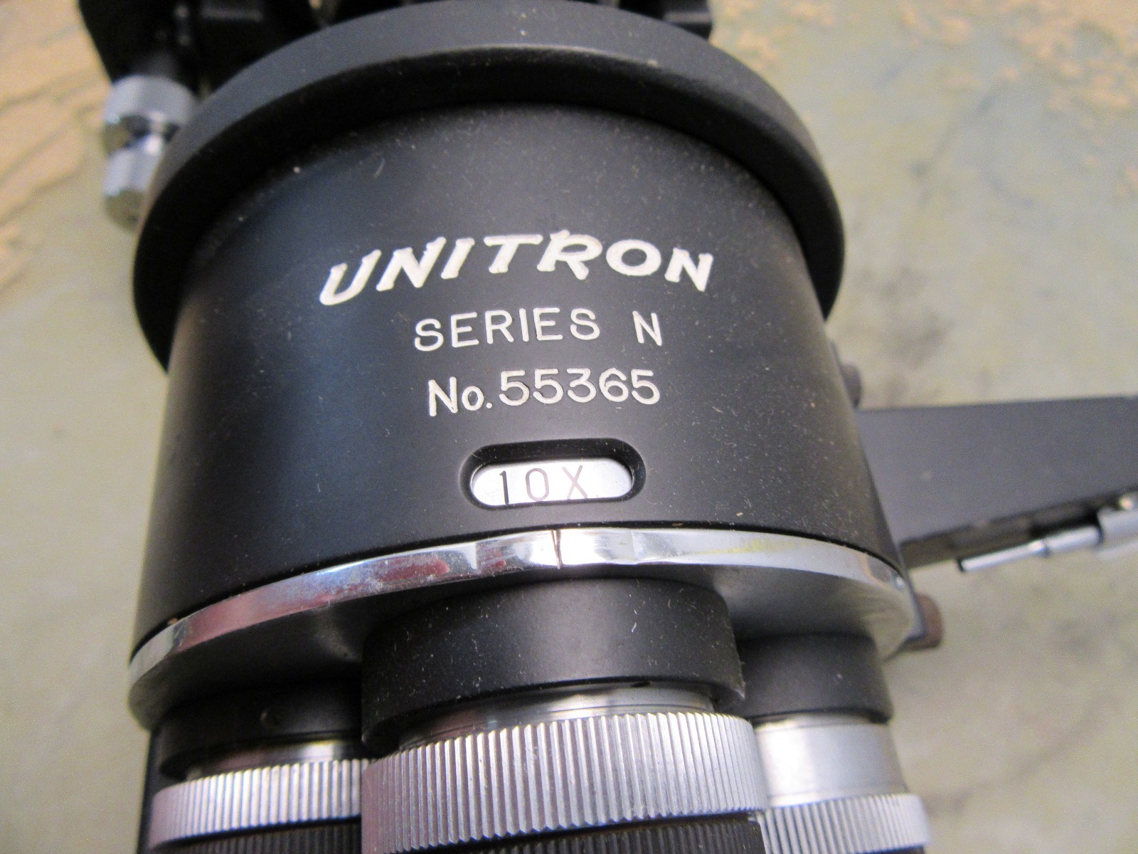 unitron series n microscope w/ mpl objectives [3*D-22] | eBay