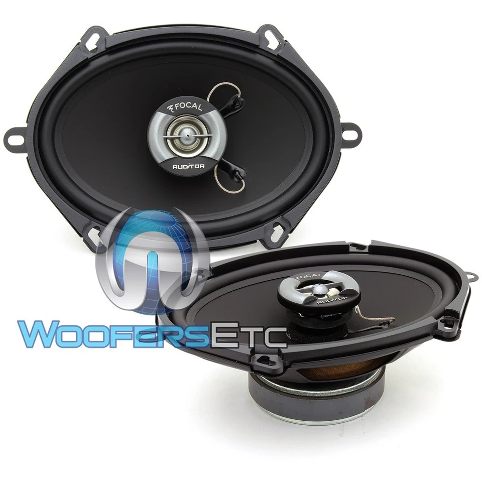 FOCAL AUDITOR R-570C 5"x7" 6"x8" ÁUDIO DE CARRO 2 VIAS 240W ALTO-FALANTES COAXIAIS MÁXIMOS 4 OHM - Imagem 2 de 4