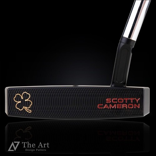 SCOTTY CAMERON 2024 Phantom 5.5 Lucky Clover M+ Art Black Finish Gold - Picture 3 of 12
