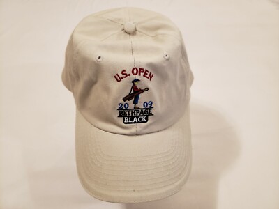 Casquette de golf US Open 2009 Bethpage noire chapeau adulte