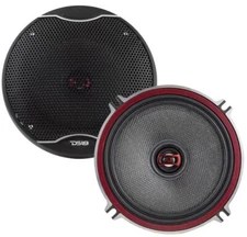 DS18 EXL-SQ5.25 5-1/4" Fiberglass Cone 2-Way Coaxial Speaker Pair 3 Ohm