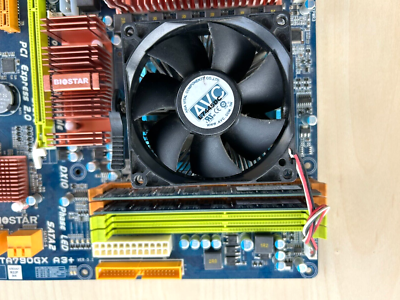 BIOSTAR TA790GX A3+ Motherboard CPU AMD Phenom II 4GB RAM DDR3