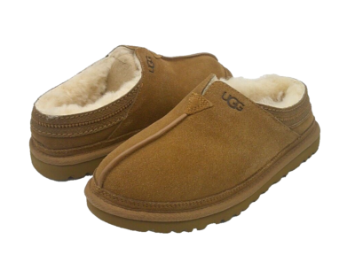 UGG Men\'s Neuman Shearling Slipper Slide in Chestnut, Size 10 Ugg Neuman Slipper | eBay main image 3