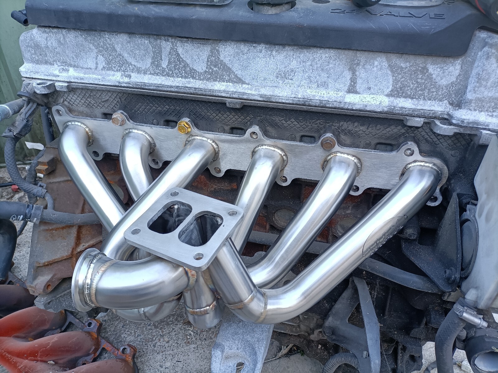 BARRA XR6 TURBO Exhaust T4 Manifold Ford BA BF FG FGX FPV F6 MAX Maximus Vband eBay