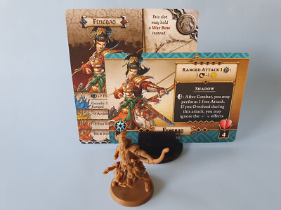ZOMBICIDE WHITE DEATH Massive Darkness Hellscape - FENGBAO Survivor Kickstarter