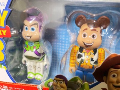 BE@RBRICK Medicom Toy Figure Set Toy Story Woody and Buzz