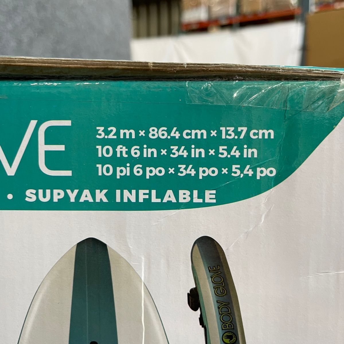 BODY GLOVE Kayoga 10'6" Inflatable Paddle Board Turquoise/White * eBay