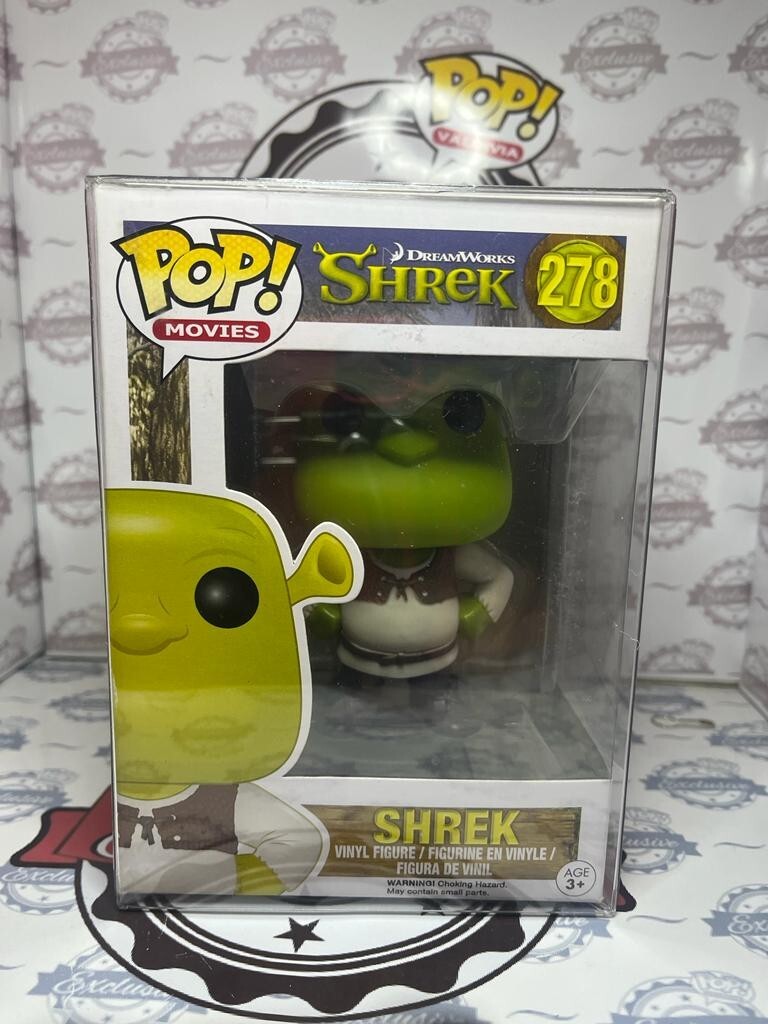 Funko Pop! Shrek Full Collection Shrek #278 Donkey #279 Puss in