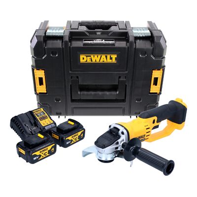 DeWalt DCG 412 M2T Winkelschleifer 18 V 125 mm + 2x Akku 4,0 Ah + Lader + TSTAK