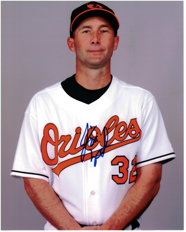 Baltimore Orioles Jamie Walker autographed 8 x 10 photo