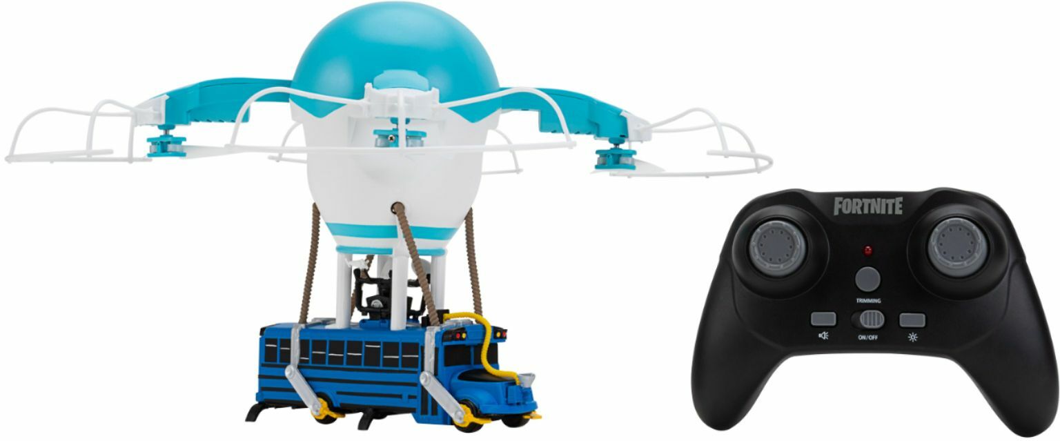 Fortnite Remote Control Battle Bus Drone Jazwares FNT0119 2019 for ...