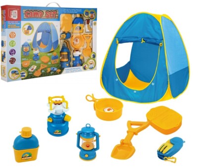Automatisches Zelt mit Zubehör Camping Spiel Haus Haus Garten Kinder