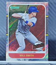 Will Smith 2021 Donruss HIGHLIGHTS RAPTURE SP #H19 - Dodgers