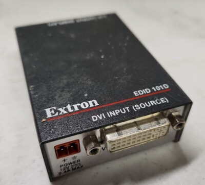 Extron EDID 101D DVI Input source Emulator | eBay
