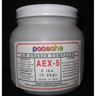 (19,00 /1kg) Schleifmittel AEX-5 OZ. für Paasche Air-Eraser