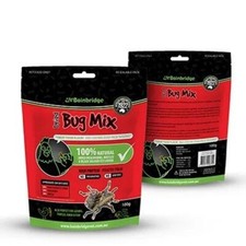 BAINBRIDGE DRIED BUG MIX FOR POULTRY BIRDS LIZARDS TURTLES FISH 100G