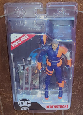 DC Direct Page Punchers: DC Rebirth DEATHSTROKE 7'' Figure w/Exclusive Comic