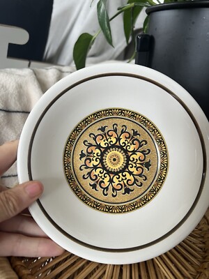 Vintage English Ironstone Marokko Frühstücksgeschirr Keramik Obstschalen Vintage