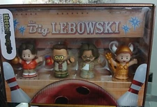 The Big Lebowski - Little People Special Collectors Set-RARE-Brand New-Sealed!