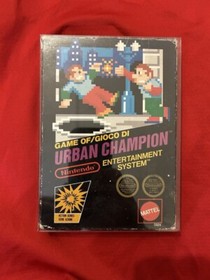 Rare PAL 5 Screw Urban Champion Hangtab Nintendo NES