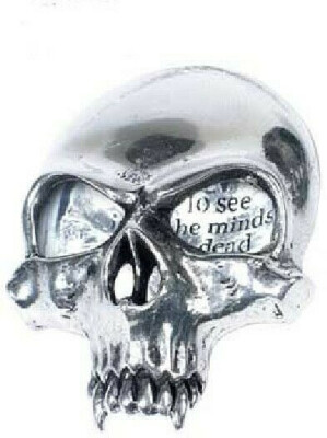 Minds Of Death Pendant Pewter Alchemy Gothic
