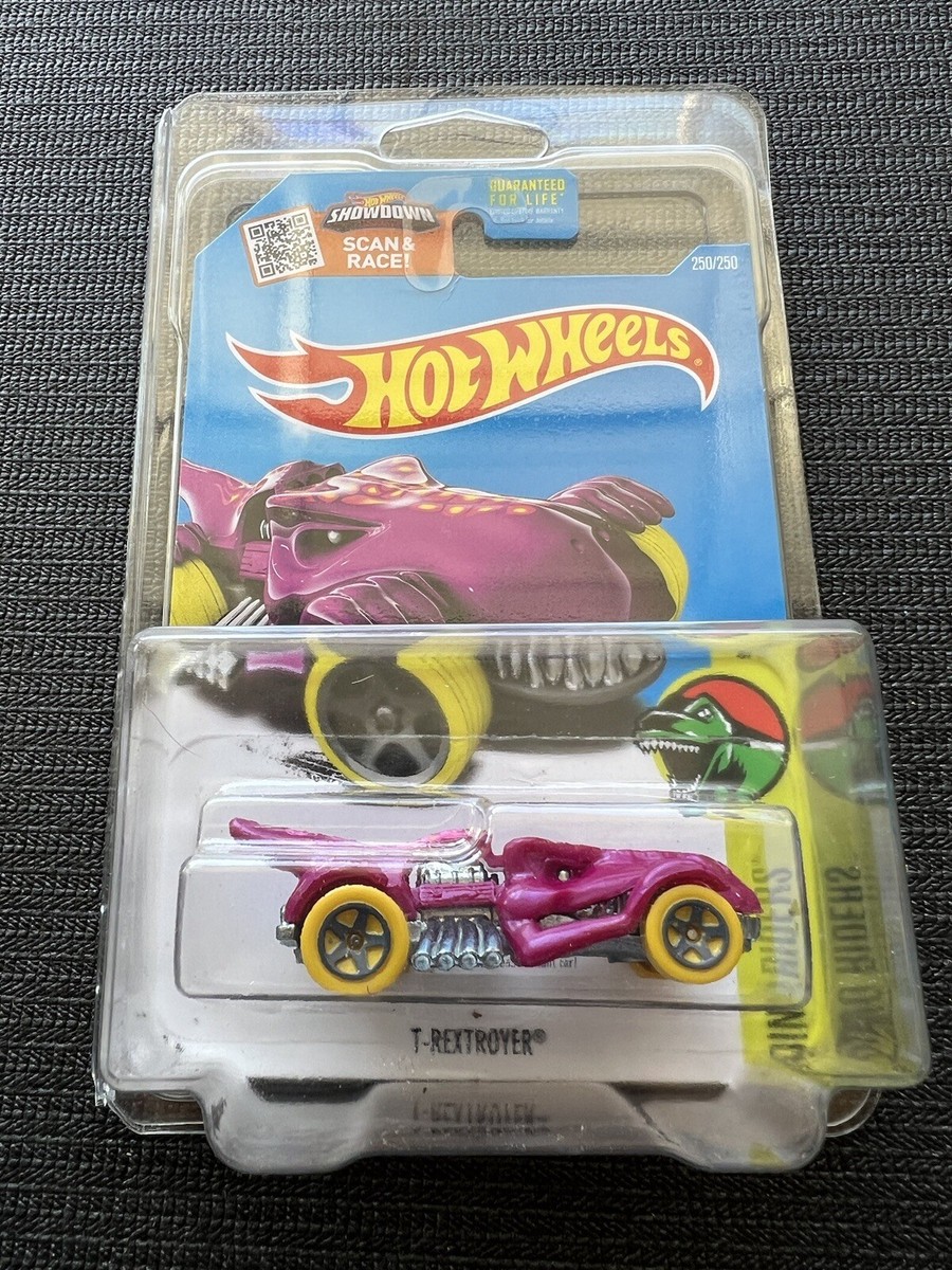 Hot Wheels Purple Pink T-Rextroyer T-Rex Tyrannosaurus Treasure