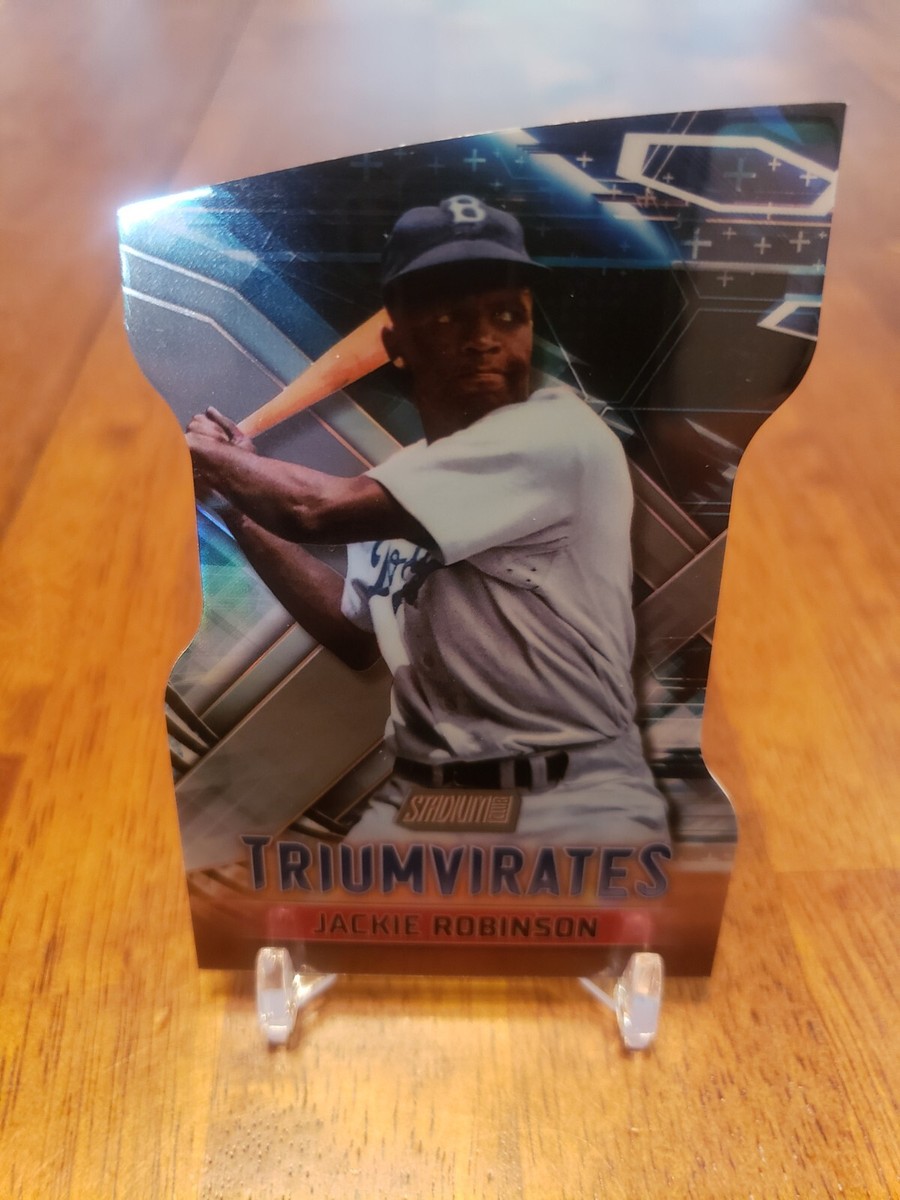2024 Topps Triumvirates Jackie Robinson # T-28 Brooklyn