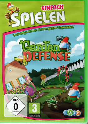 PC CD-ROM Garden Defense iWin