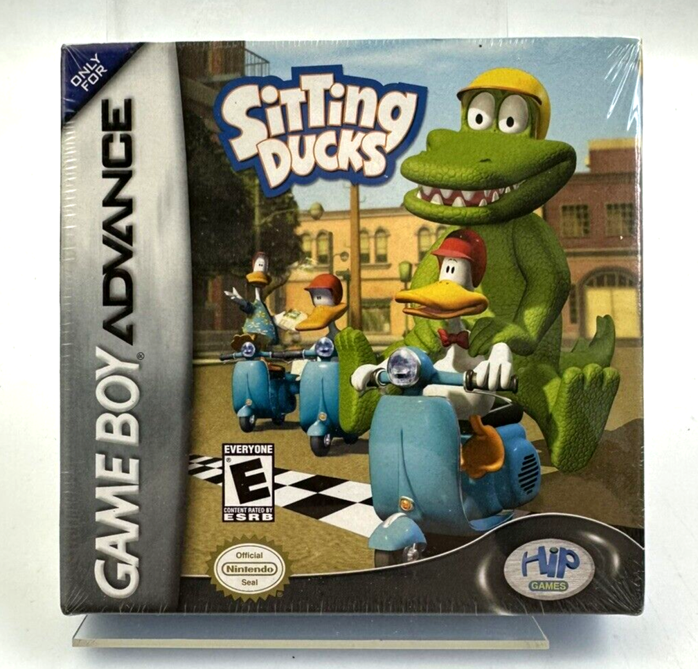 GBA Sitting Ducks, New And Factory Sealed - **Flaw**