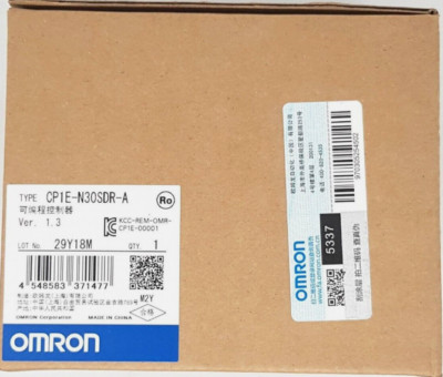 1PC New In Box Omron CP1E-N30SDR-A PLC Module PLC Controller
