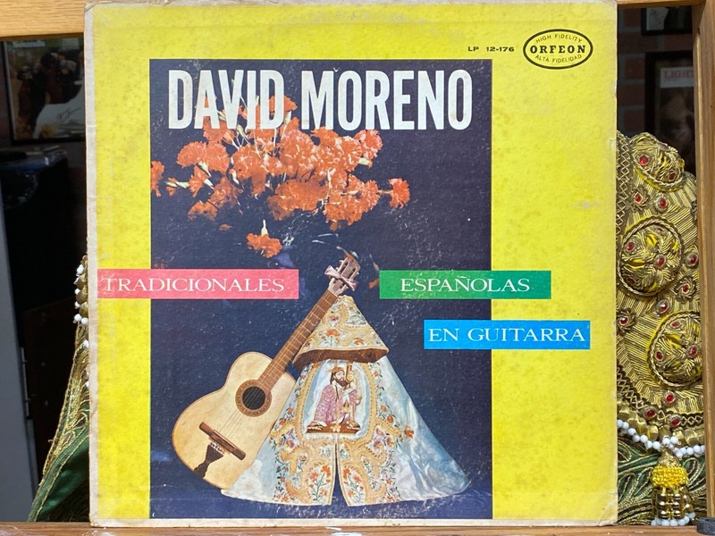 David Moreno Flamenco Guitar Signed LP - Extremely RARE!!!!