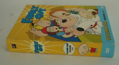 Family Guy - Volume 1: Seasons 1 2 (DVD, 2009, 4-Disc Set, iTunes