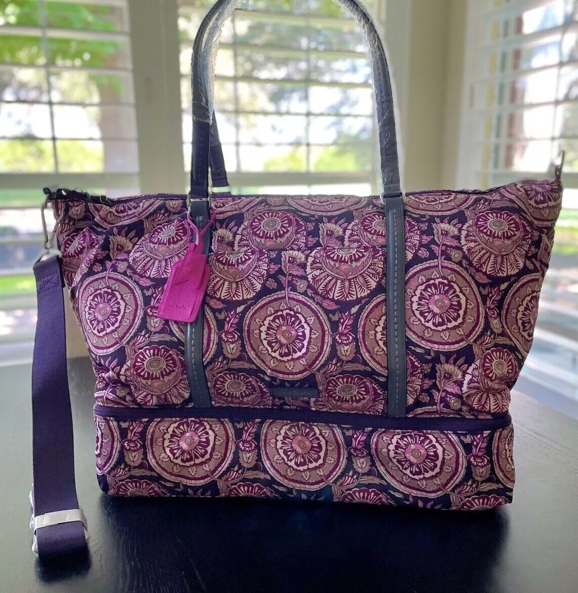 Vera bradley midtown travel sales bag