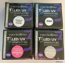 Cuccio T3 LED UV Versatility Controlled Leveling Gel 2 oz