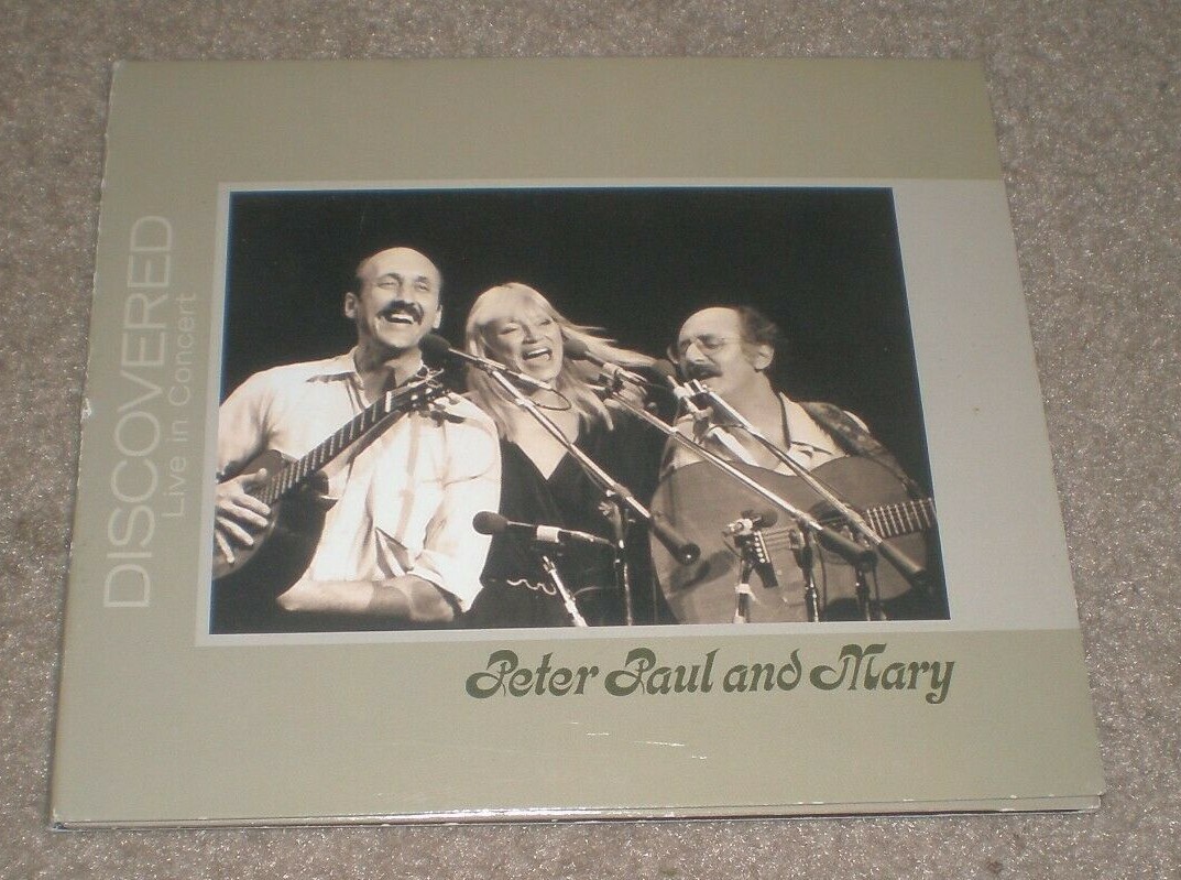 ピーター,ポール&マリー/Discovered: Live in Concert Peter Paul and Mary CD Discovered LIVE in Concert | eBay