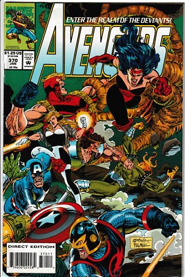 MARVEL COMICS AVENGERS #370 (1994) 1ST PRINT VF