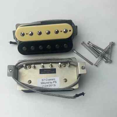 Guitar Pickups '57 Classic Alnico 2 Humbucker Pickups Neck/ Bridge 1C Wire 1 Set