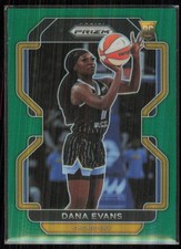 2022-23 Panini Prizm WNBA Green Dana Evans Rookie Chicago Sky #149