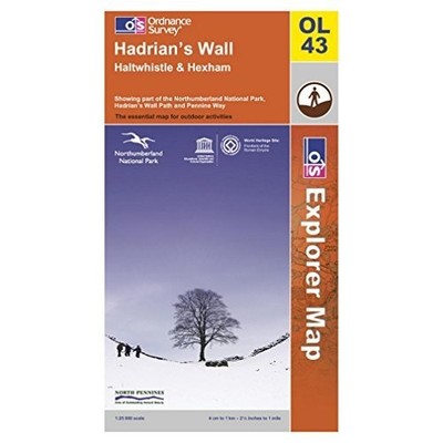 Hadrian's Wall: Sheet 43 (Explorer Maps) by Ordnance Survey 031923472X