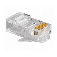 100PCS RJ45 Modular Plugs for Cat5e Ethernet Cable Connector Cat 5 8P8C End Plug