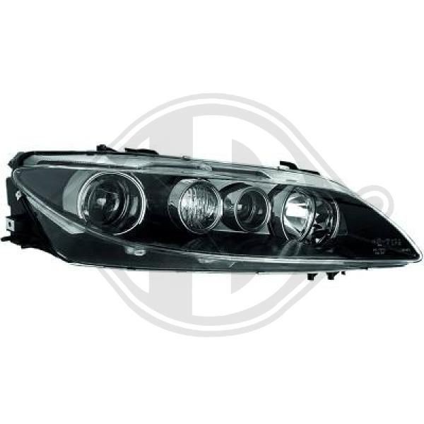 Hauptscheinwerfer Rechts Diederichs 5625282 FÜR Mazda-image