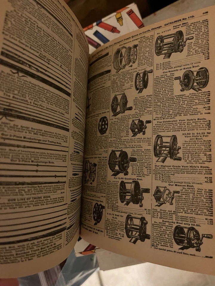 Sears Roebuck Consumers Guide Fall 1900 Catalog 1970 Reproduction #110 - Image 2 of 2